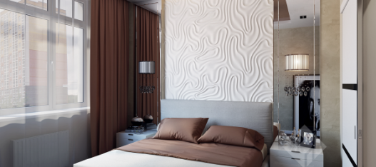 3D панели в дизайне интерьеров