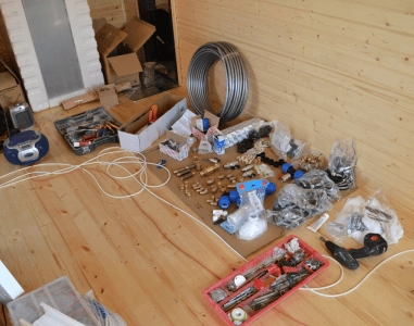 Монтаж канализации на дачном участке_2 Монтаж канализации на дачном участке