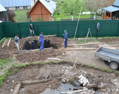 Монтаж канализации на дачном участке_6 Монтаж канализации на дачном участке