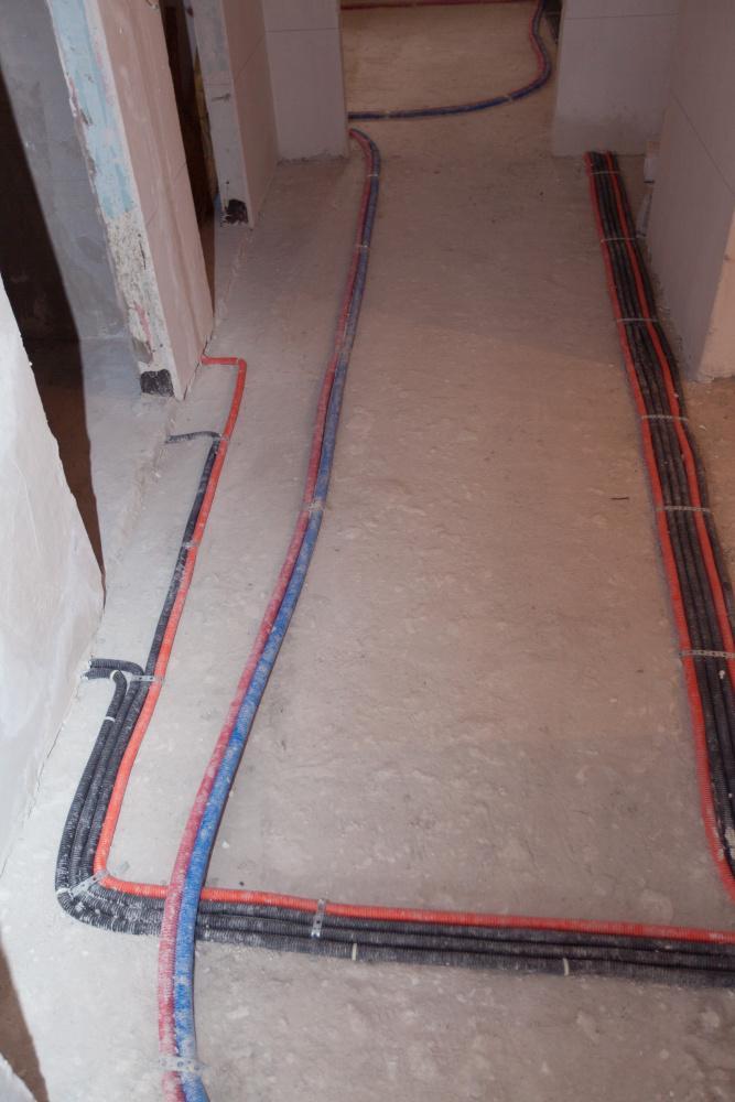 Фото электромонтажных работ - СК «Новая Москва