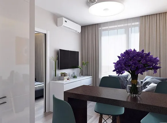 Дизайн-проект 2-комнатной квартиры 41.00 кв.м по адресу: ул. Бачуринская, д. 13_4 Дизайн-проект 2-комнатной квартиры 41.00 кв.м по адресу: ул. Бачуринская, д. 13