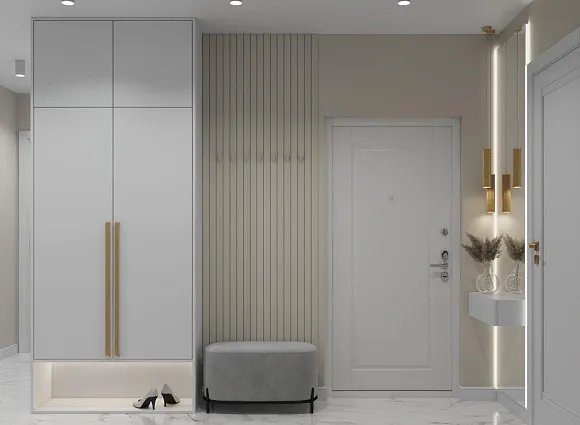 Дизайн квартиры 85 кв. м в ЖК Белые ночи_15 Дизайн квартиры 85 кв. м в ЖК Белые ночи