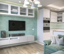 Дизайн-проект трехкомнатной квартиры по адресу: Москва, поселок Коммунарка, улица Александры Монаховой, дом 92, корпус 2_2