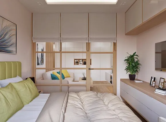 Дизайн-проект 3-комнатной квартиры 93 кв.м в ЖК Скандинавия