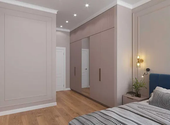 Дизайн трехкомнатной квартиры по адресу: улица Эдварда Грига, дом 17