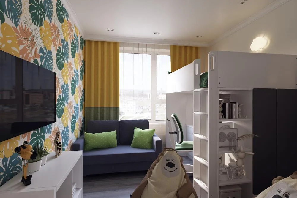 Дизайн двухкомнатной квартиры в ЖК Новая звезда_16 Дизайн двухкомнатной квартиры в ЖК Новая звезда