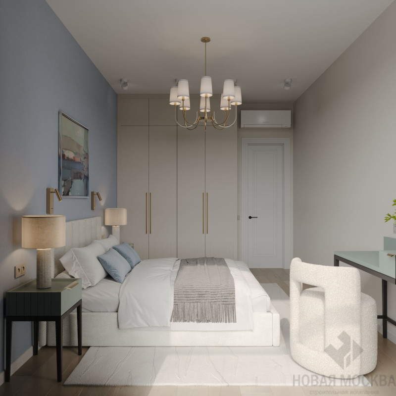 Дизайн однокомнатной квартиры по адресу: поселок Заречье, Мещерский бульвар, дом 2_13 Дизайн однокомнатной квартиры по адресу: поселок Заречье, Мещерский бульвар, дом 2_13