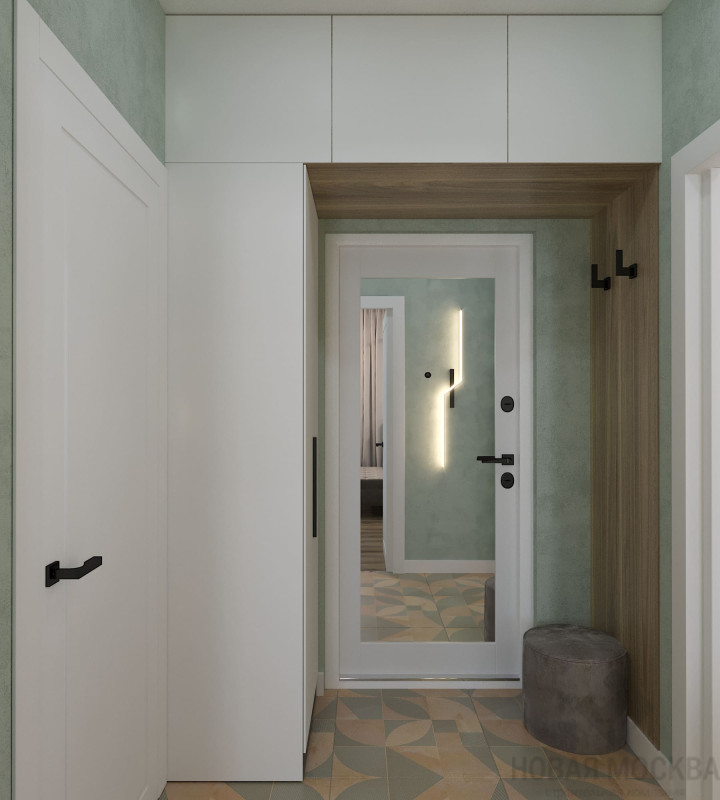 Дизайн однокомнатной квартиры по адресу ул. Генерала Донскова, дом 23, корпус 3_10 Дизайн однокомнатной квартиры по адресу ул. Генерала Донскова, дом 23, корпус 3_10