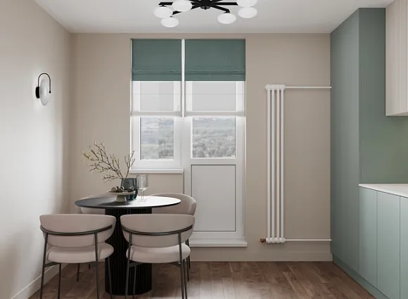 Дизайн трехкомнатной квартиры по адресу: улица Полярная, дом 32, корпус 3