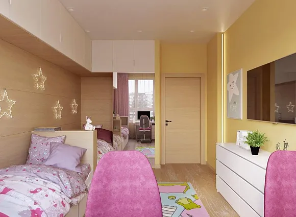 Дизайн-проект 3-комнатной квартиры 93 кв.м в ЖК Скандинавия