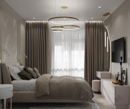 Дизайн квартиры 85 кв. м в ЖК Белые ночи_1