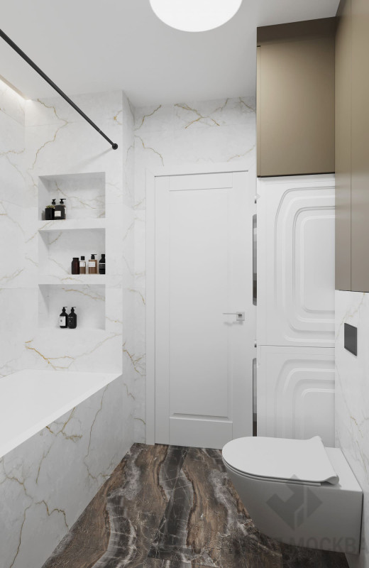 Дизайн однокомнатной квартиры по адресу: ЖК Метрополия, Волгоградский проспект, дом 32/5, корпус 3_15 Дизайн однокомнатной квартиры по адресу: ЖК Метрополия, Волгоградский проспект, дом 32/5, корпус 3_15