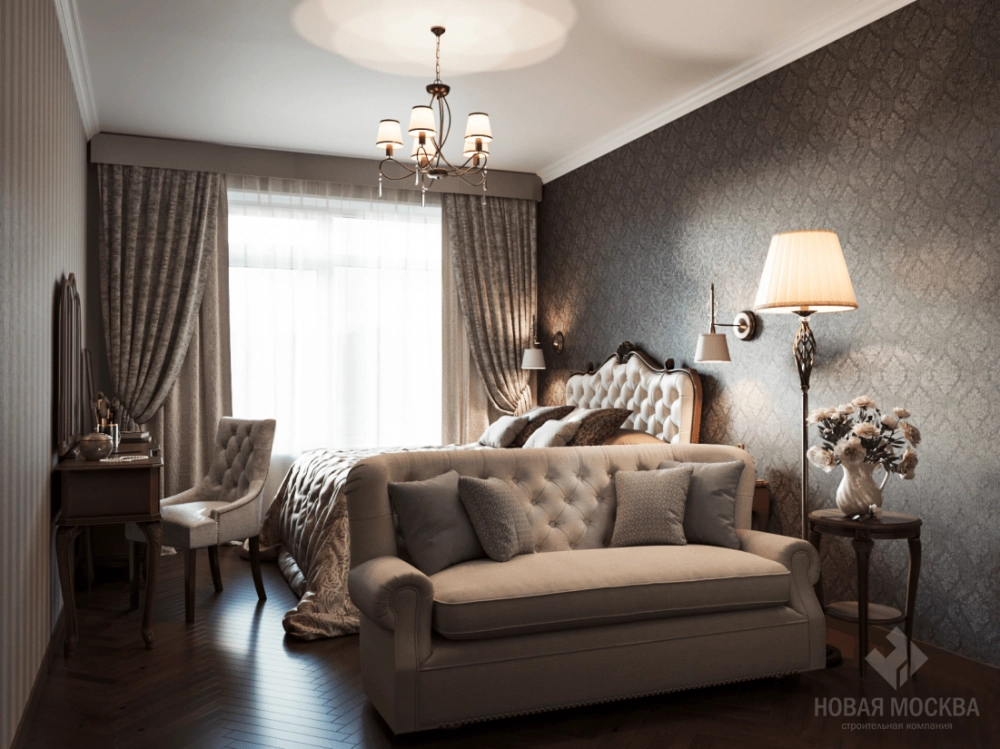 Дизай-проект однокомнатной квартиры в ЖК Рассказово_3 Дизай-проект однокомнатной квартиры в ЖК Рассказово