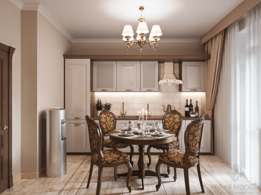 Дизай-проект однокомнатной квартиры в ЖК Рассказово_0