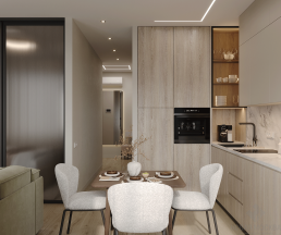 Дизайн однокомнатной квартиры по адресу Аминьевское шоссе, дом 4Д, корпус В_1