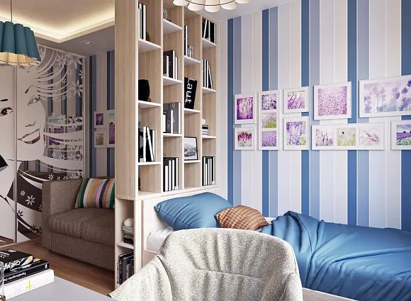Дизайн-проект 2-комнатной квартиры в ЖК Коммунарка_10 Дизайн-проект 2-комнатной квартиры в ЖК Коммунарка