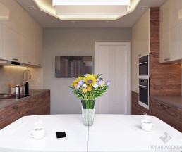 Дизайн-проект 2-комнатной квартиры 65 кв. м в ЖК Переделкино Ближнее_2