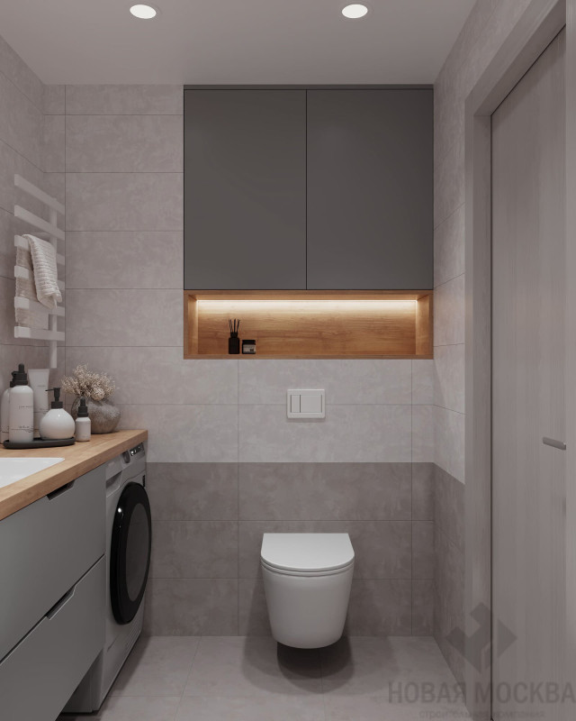 Дизайн санузла в квартире по адресу: улица Академика Павлова, дом 38_1 Дизайн санузла в квартире по адресу: улица Академика Павлова, дом 38_1