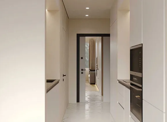 Дизайн однокомнатной квартиры по адресу: улица Архитектора Власова, дом 71, корпус 2