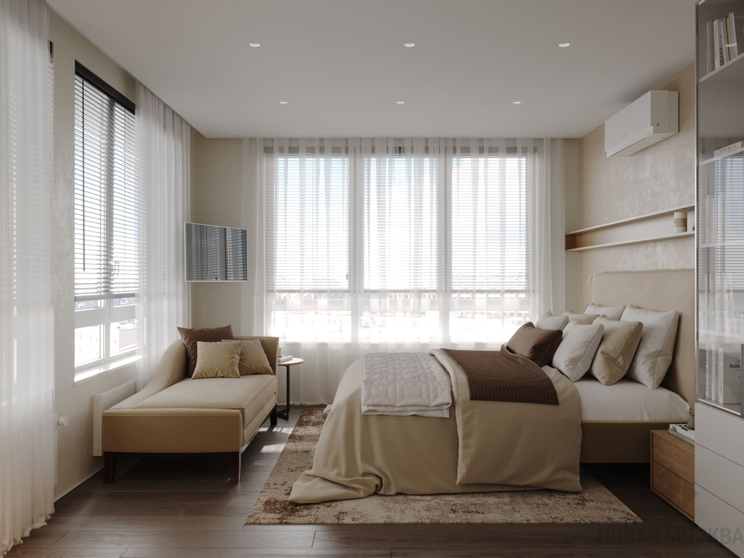 Дизайн двухкомнатной квартиры по адресу: улица Василия Аксенова, дом 2_8 Дизайн двухкомнатной квартиры по адресу: улица Василия Аксенова, дом 2_8