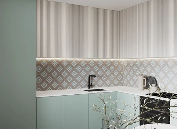 Дизайн трехкомнатной квартиры по адресу: улица Полярная, дом 32, корпус 3