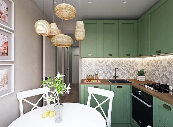 Дизайн квартиры 42 кв. м в Люблино_0 Дизайн квартиры 42 кв. м в Люблино