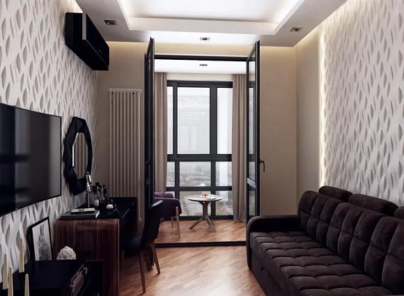 Дизайн-проект 1-комнатной квартиры 50.00 кв.м по адресу: Береговой проезд, д. 5_1 Дизайн-проект 1-комнатной квартиры 50.00 кв.м по адресу: Береговой проезд, д. 5