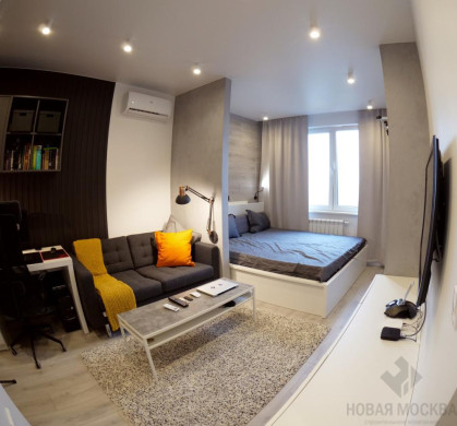 Ремонт квартиры 37 кв.м в ЖК Лучи_0