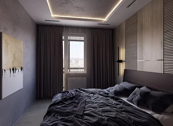 Дизайн 2-комнатной квартиры 62 кв.м в ЖК Скандинавия_24 Дизайн 2-комнатной квартиры 62 кв.м в ЖК Скандинавия