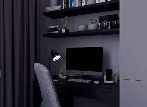 Дизайн двухкомнатной квартиры 59 кв.м в ЖК Скандинавия_6 Дизайн двухкомнатной квартиры 59 кв.м в ЖК Скандинавия