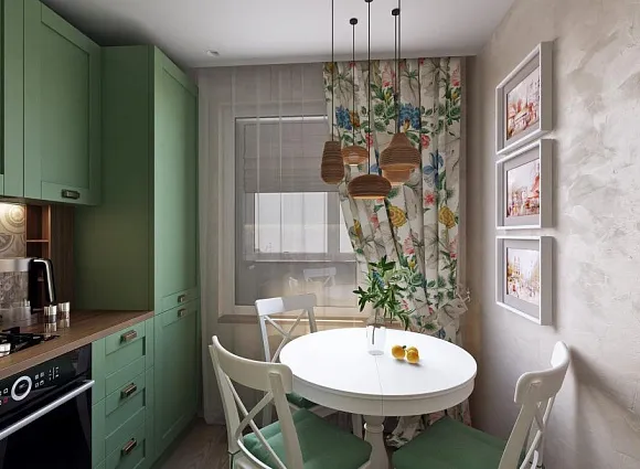 Дизайн квартиры 42 кв. м в Люблино_3 Дизайн квартиры 42 кв. м в Люблино