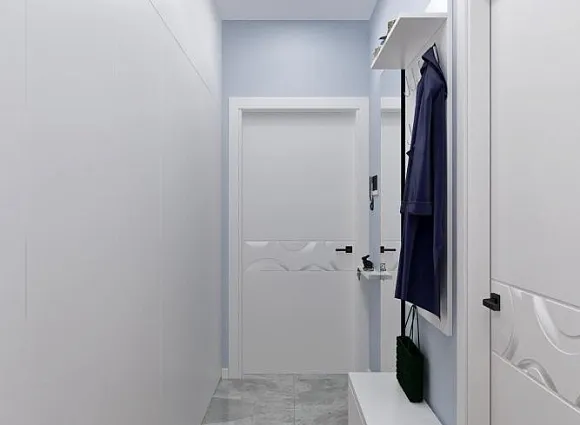 Дизайн 2-комнатной квартиры 60 кв.м в ЖК Скандинавия