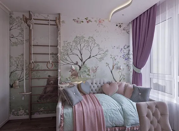 Дизайн 2-комнатной квартиры 60 кв.м в ЖК Скандинавия