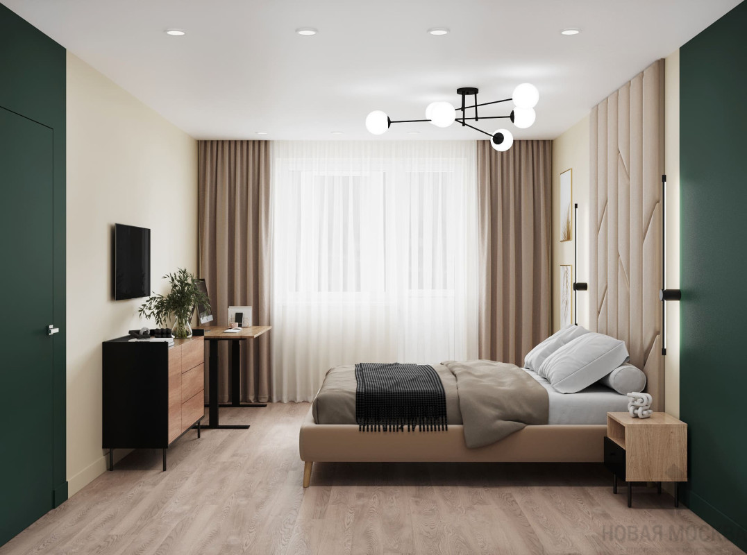 Дизайн двухкомнатной квартиры по адресу Челобитьевское шоссе, дом 2, корпус 1_6 Дизайн двухкомнатной квартиры по адресу Челобитьевское шоссе, дом 2, корпус 1_6