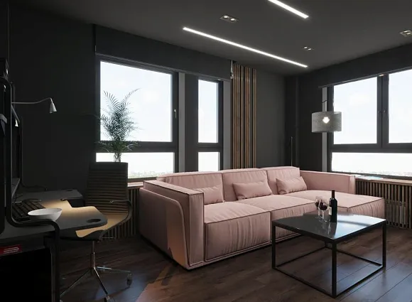 Дизайн-проект 2-комнатной квартиры 54 кв.м в ЖК Саларьево парк_1 Дизайн-проект 2-комнатной квартиры 54 кв.м в ЖК Саларьево парк