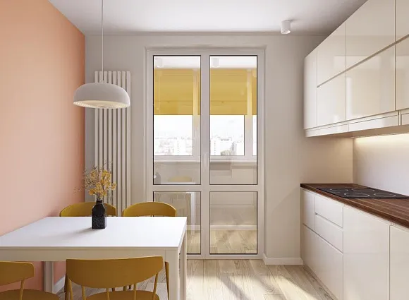 Дизайн-проект квартиры 35 кв.м в ЖК Поколение