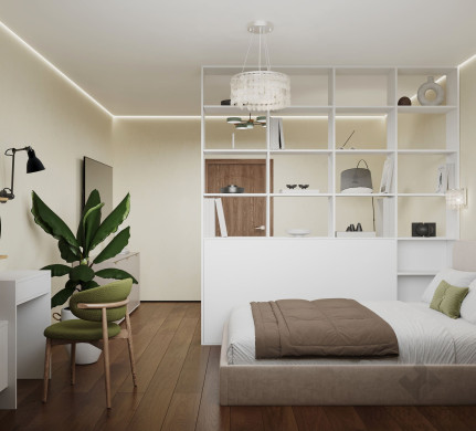 Частичный дизайн квартиры по адресу: поселок Коммунарка, 20а_0