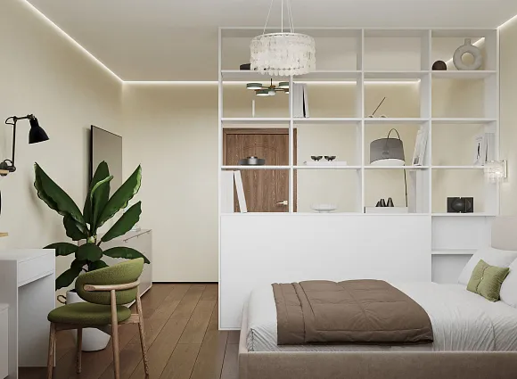 Частичный дизайн квартиры по адресу: поселок Коммунарка, 20а