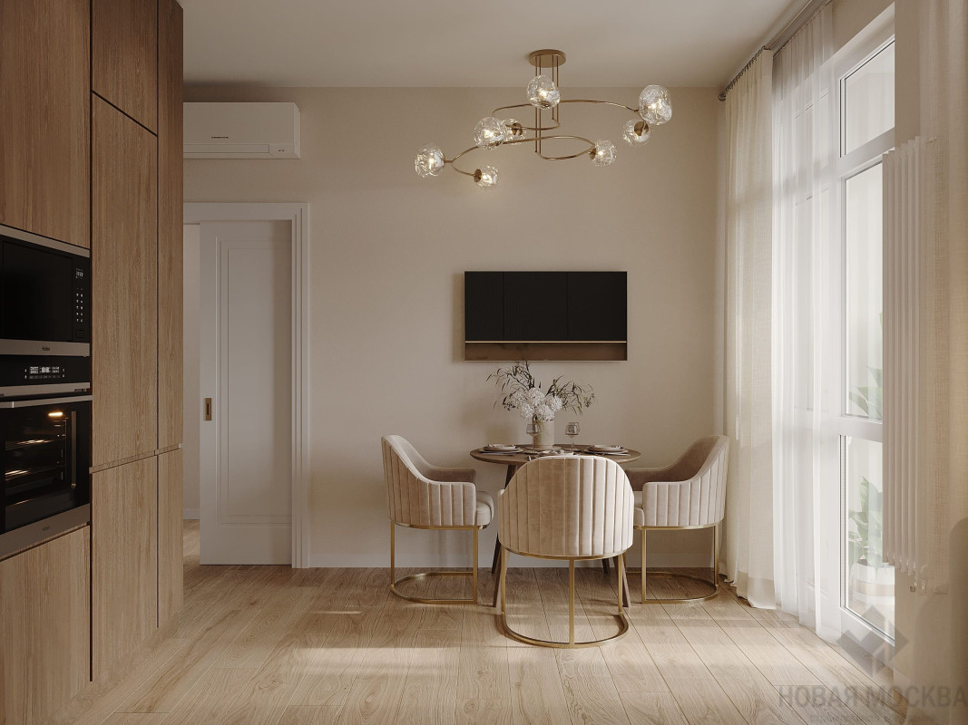 Дизайн двухкомнатной квартиры по адресу: улица Куприна, дом 1, корпус 1_3 Дизайн двухкомнатной квартиры по адресу: улица Куприна, дом 1, корпус 1_3