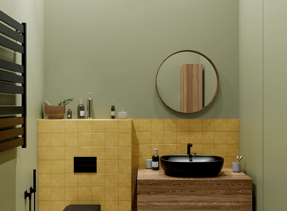 Дизайн-проект квартиры 52 кв.м в ЖК Резиденции архитекторов_7 Дизайн-проект квартиры 52 кв.м в ЖК Резиденции архитекторов