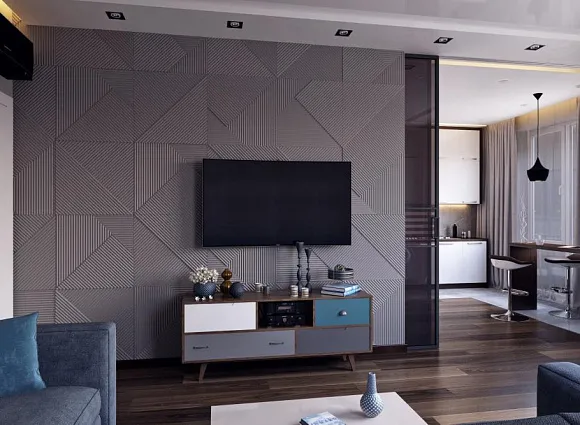 Дизайн-проект 2-комнатной квартиры 70.20 кв.м по адресу: Москва, поселение Десеновское, улица Андерсена, дом 13