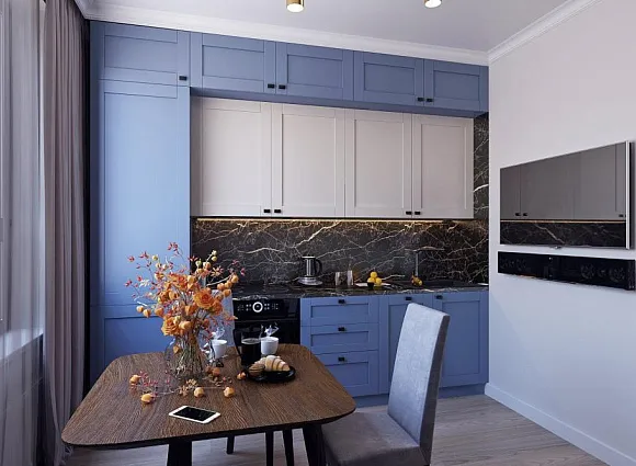 Дизайн квартиры 34 кв.м в ЖК Селигер Сити_0 Дизайн квартиры 34 кв.м в ЖК Селигер Сити