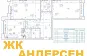 Дизайн-проект 2-комнатной квартиры 70.20 кв.м по адресу: Москва, поселение Десеновское, улица Андерсена, дом 13