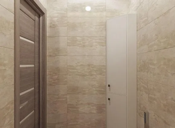 Дизайн-проект 2-комнатной квартиры 67,25 кв.м по адресу: Москва, улица Старокрымская, дом 15, корпус 1