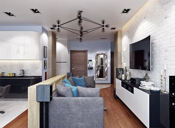 Дизайн-проект 3-комнатной квартиры 99 кв.м по адресу: город Москва, поселок Коммунарка, улица Бачуринская, дом 17_3 Дизайн-проект 3-комнатной квартиры 99 кв.м по адресу: город Москва, поселок Коммунарка, улица Бачуринская, дом 17