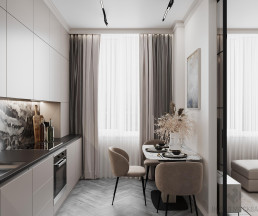 Дизайн трехкомнатной квартиры по адресу ул. Эдварда Грига, дом 17_2 Дизайн трехкомнатной квартиры по адресу ул. Эдварда Грига, дом 17_2