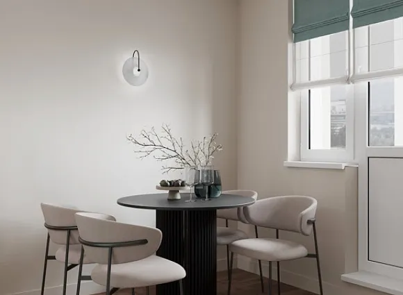 Дизайн трехкомнатной квартиры по адресу: улица Полярная, дом 32, корпус 3