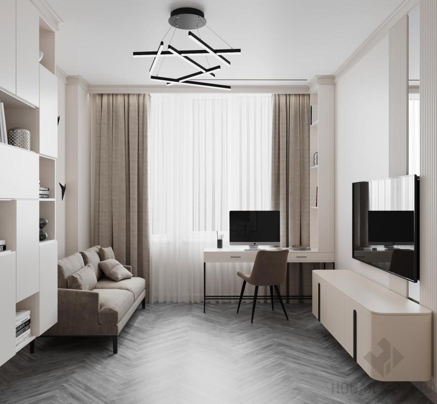 Дизайн трехкомнатной квартиры по адресу ул. Эдварда Грига, дом 17_14 Дизайн трехкомнатной квартиры по адресу ул. Эдварда Грига, дом 17_14