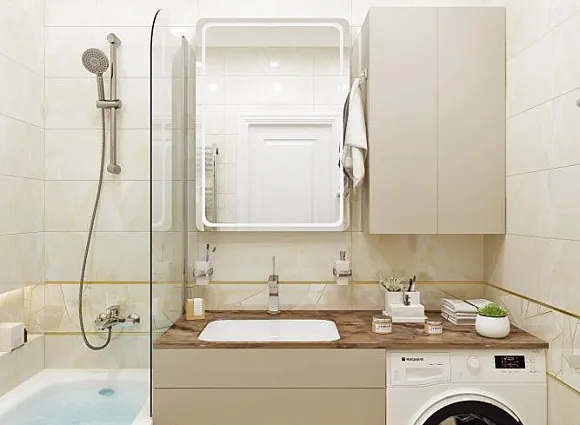 Дизайн квартиры 34 кв.м в ЖК Селигер Сити_12 Дизайн квартиры 34 кв.м в ЖК Селигер Сити