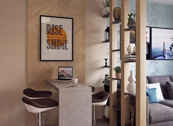 Дизайн-проект 2-комнатной квартиры 67,25 кв.м по адресу: Москва, улица Старокрымская, дом 15, корпус 1